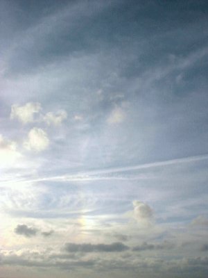 sky over the sea, cuxhaven